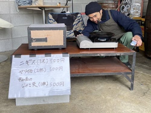 干物を通じて豊岡の魚食文化の魅力を広めている横山さん