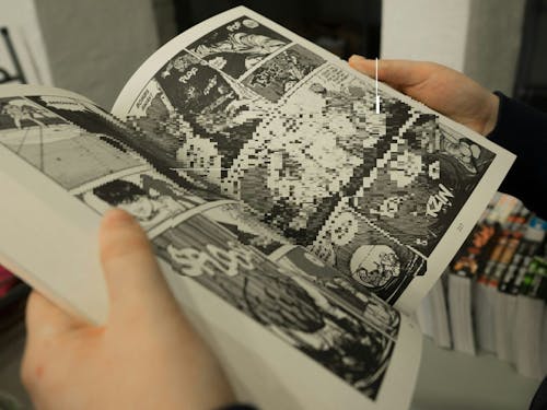 アニメ・漫画図書館（※イメージ）