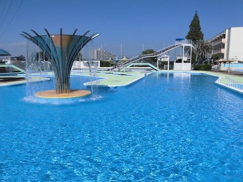 全長167mの流れるプール