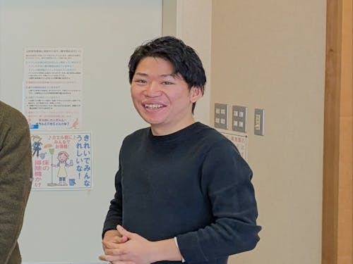 説明会を担当する魚谷(うおたに)です!ご参加お待ちしています!