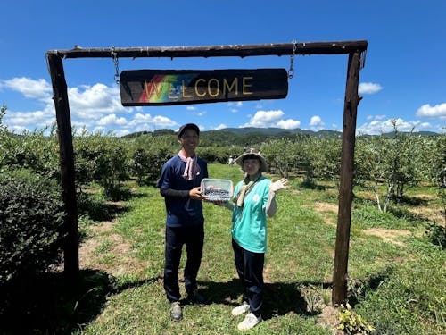 小川地区の農家さん(チャコちゃん農園)