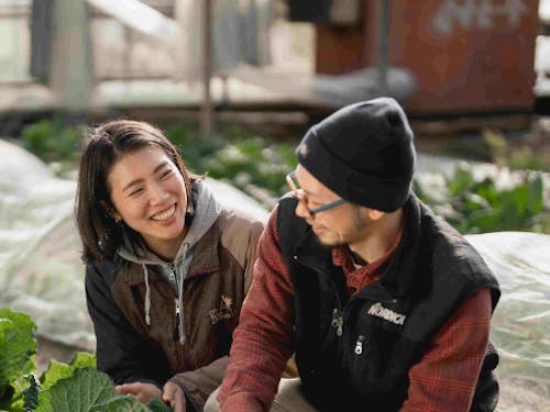 檮原町で有機野菜を栽培しています