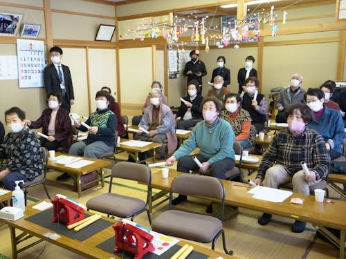 シニア向けeスポーツイベントの様子