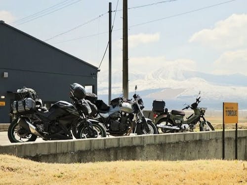バイク専用の駐車場