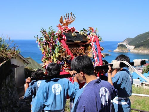 地域のお祭りにどっぷり参加！