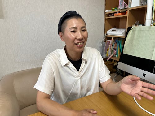 ひのみんなの食堂ネットワーク代表の 奥野ふじみさん