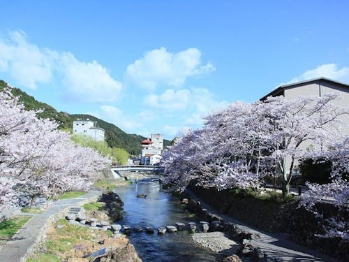 五名湯のひとつ、長門湯本温泉