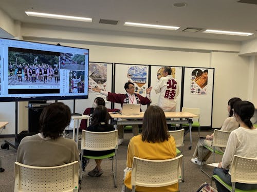 移住者によるセミナーの様子