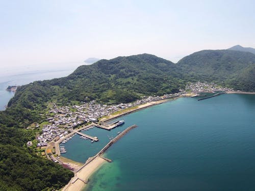 お試し住宅から1時間ほどで、離島での釣りも楽しめます