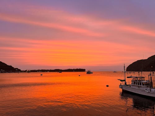 美しすぎる夕日が一日の締めくくりになります