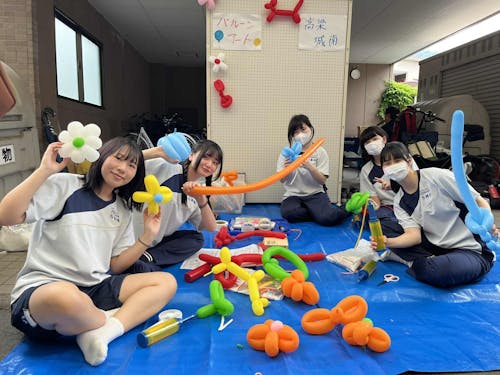 地域連携プロジェクト|保育を学ぶ生徒たちは地域の子ども向けイベントでも活躍します