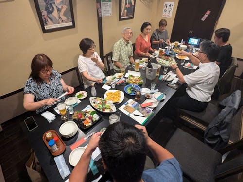 暑気払い・たまには居酒屋さんにて