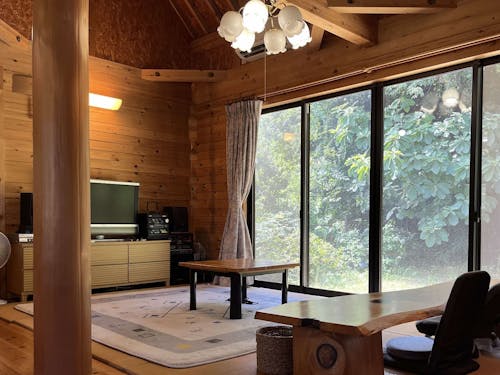 木のぬくもりを感じるリビング