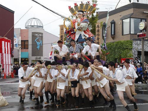 芦別健夏まつり（健夏山笠）