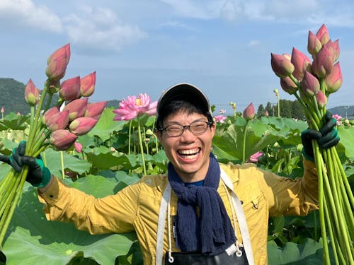 複業のひとつである「地域産業の手伝い」