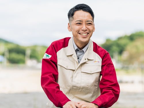 「一番嬉しいのは妻の笑顔が増えたこと」と﨑山さん。(え!愛媛より)