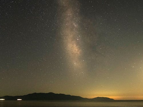 島から見る満天の星