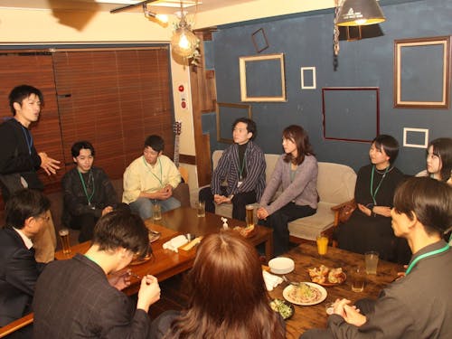 スタートしてみんなまだ緊張してるときの写真です。