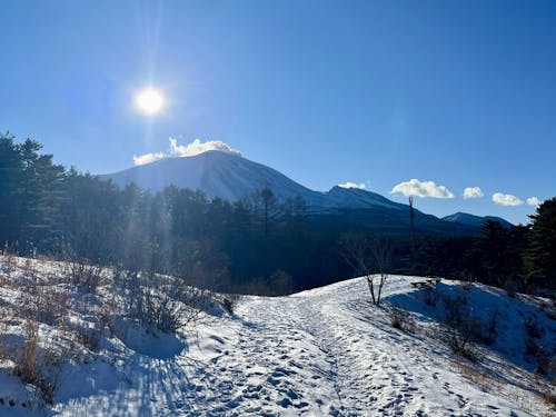 壮大な自然に触れ、気分もリフレッシュ