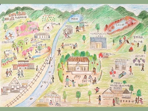 おすすめスポット&地域案内図