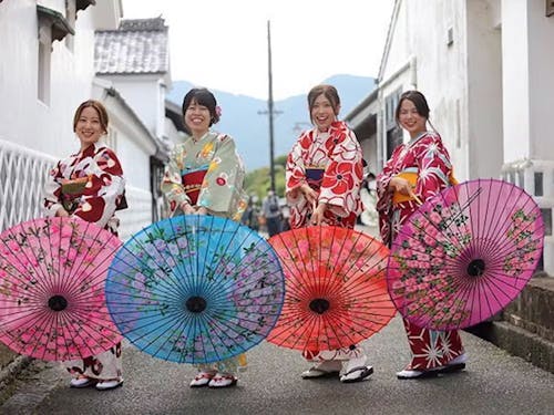 城下町を中心にまち中が撮影スポットです