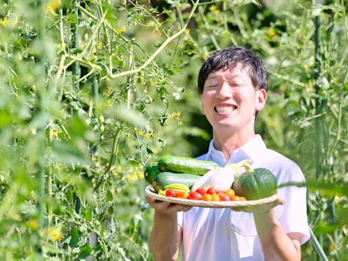 加美町地域おこし協力隊の髙橋隊員(3年目)