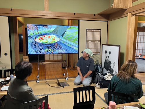 土づくりのプロによる美味しい野菜の育て方イベントの様子