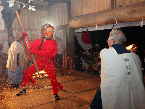 国重要無形民俗文化財「天龍村の霜月まつり」