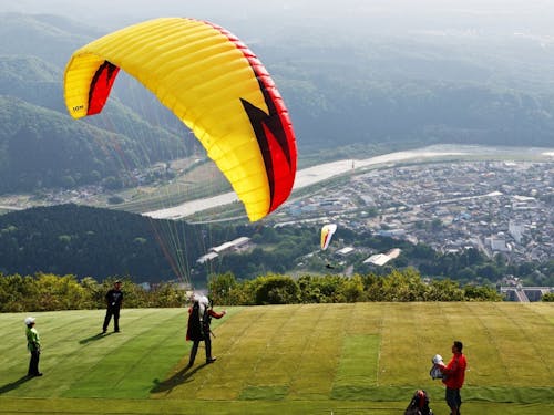 獅子吼高原から見下ろす街並み