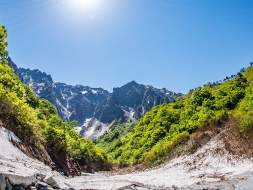 こんな景色で散歩できる町です。