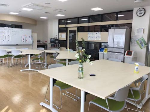 寮の共有スペース