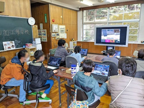 プログラミング教室の様子