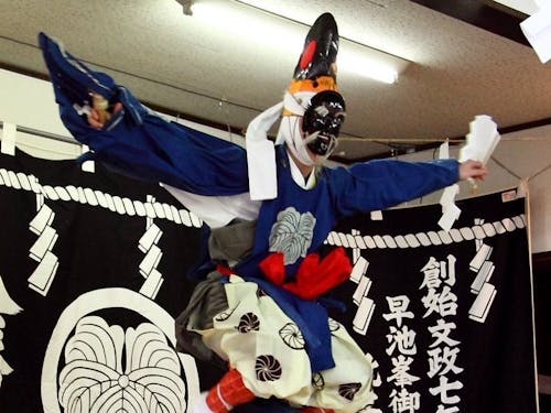 伊藤さんは成田神楽の演者