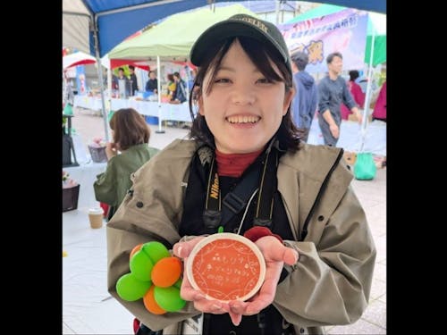 初めて自分で企画したイベント「森もり手づくりマルシェ」にて