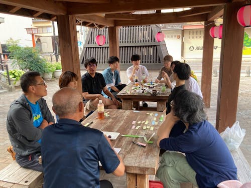 どうしたら朝市が存続できるか?青空ミーティング