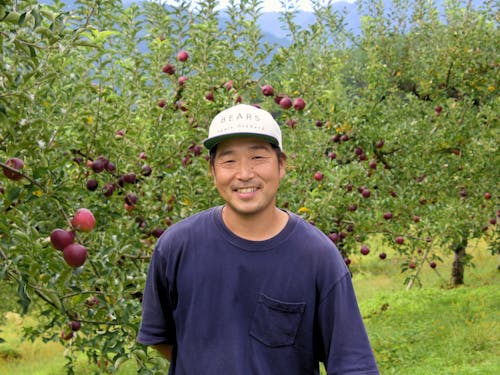 白鷹町のりんご農家さん