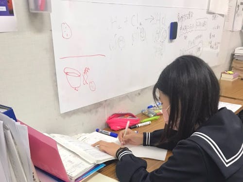 定着度に合わせて基礎から大学受験まで様々なレベルに沿った指導を行います。