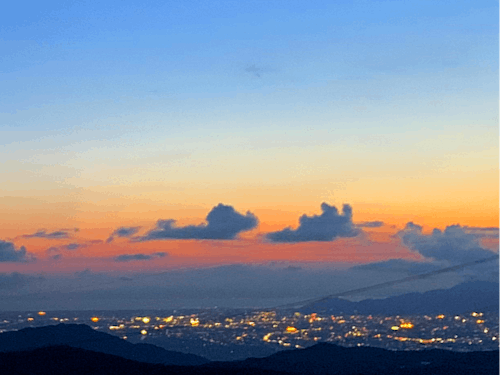 麻生の湯からの眺め