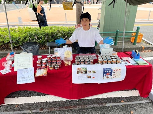 高知市の日曜市に出店