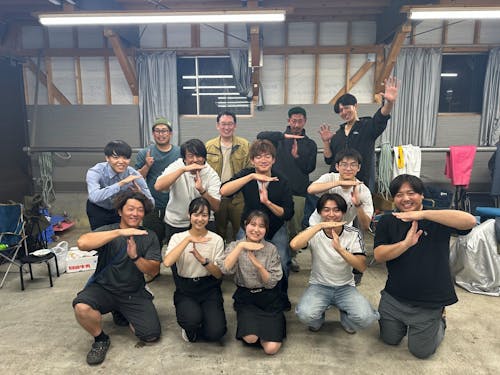 今年の北大祭に苫前町が初出店しました。出店に協力してくれた北大生の初苫前訪問!