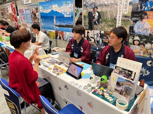 移住相談対応の様子