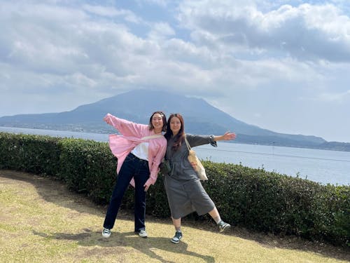 ゲストの余暇の過ごし方。自然満喫。