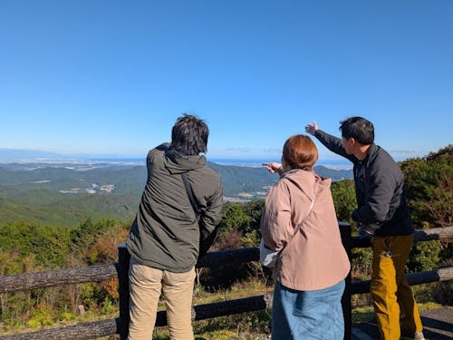 昨年の体験会の様子（伊勢志摩エリアの景色）