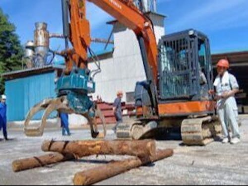 重機体験の様子