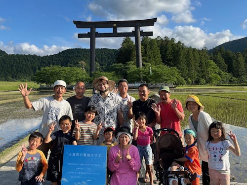 プロジェクトに関わる地元住民と関係人口の方々