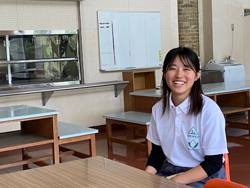 先輩協力隊員の清水さん