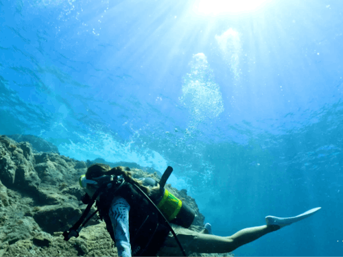 休日ダイビング、トレッキングや、温泉、養蜂など。自分らしいライフスタイルを。