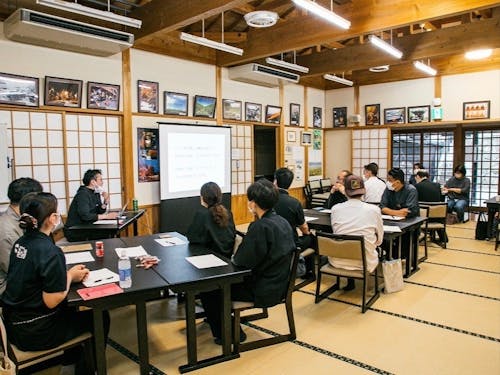 黒川温泉 次世代リーダー育成プログラム『黒川塾』の様子