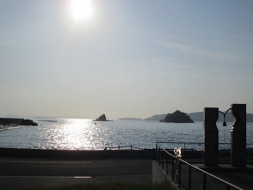 阿武町 日本海に沈む夕陽