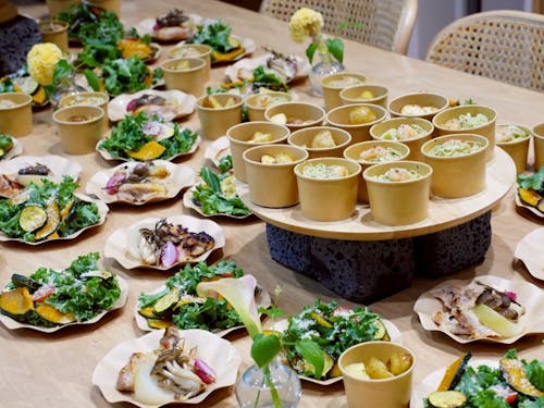 香川県の食材を使ったご飯や飲み物も堪能できます🍚